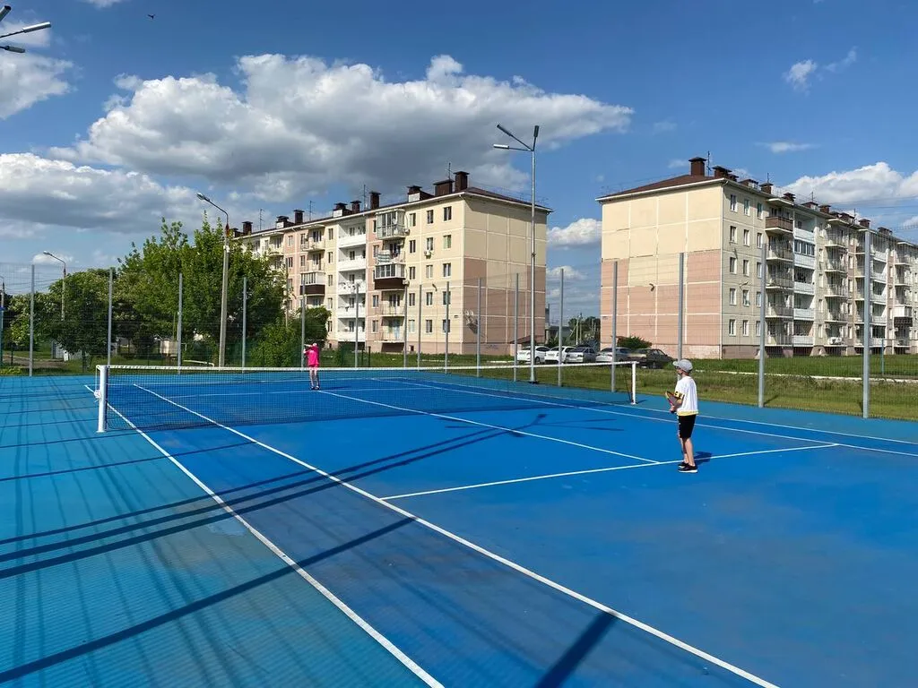 Открытые теннисные корты
